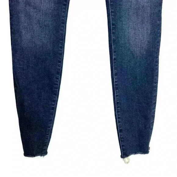 Good American Good Legs with Raw Chewed Hem Blue653 Size 4/27 - Picture 3 of 8